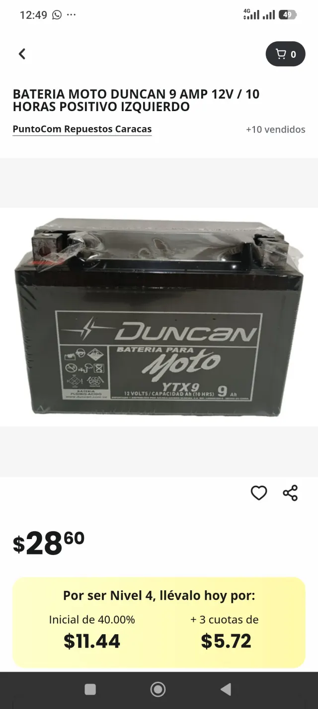 Batería Duncan