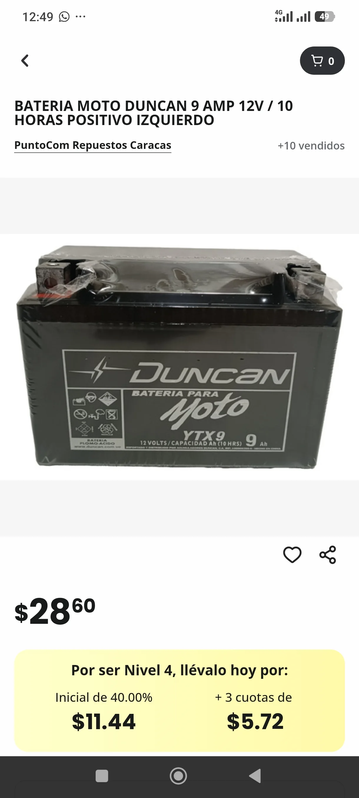 Batería Duncan